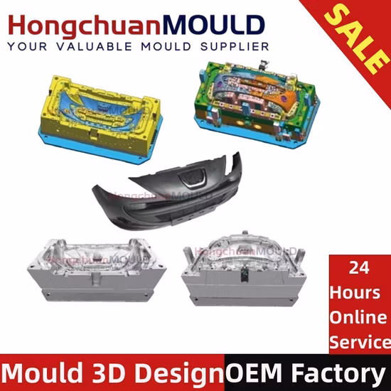 Automotive Exterior Fornt Bumper Plastic Injection Mould