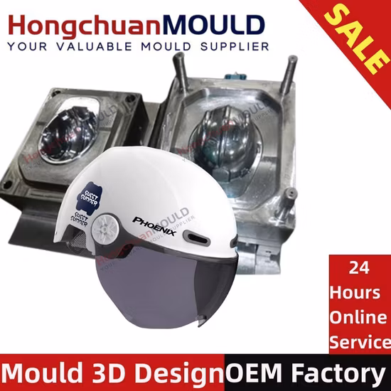 Plastic Injection Mold for ABS Motorcycle Helmet