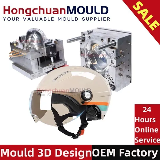 Plastic Injection Mold for ABS Motorcycle Helmet