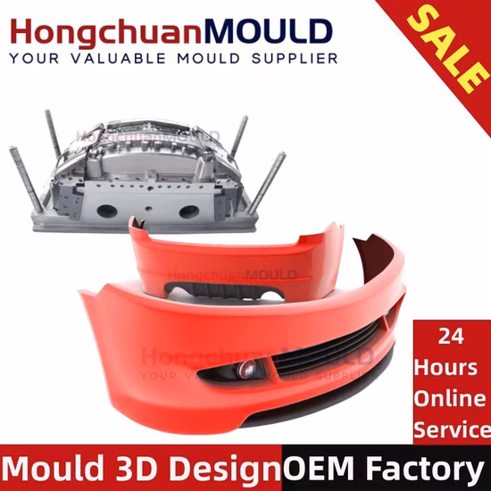 Automotive Exterior Fornt Bumper Plastic Injection Mould